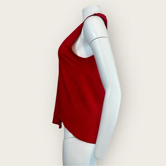 NWT | Bobi Los Angeles | Inset V-Neck Tank | Chili | Medium - Picture 4 of 14